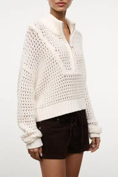 Staud Hampton Crop Sweater | Thumbnail 5