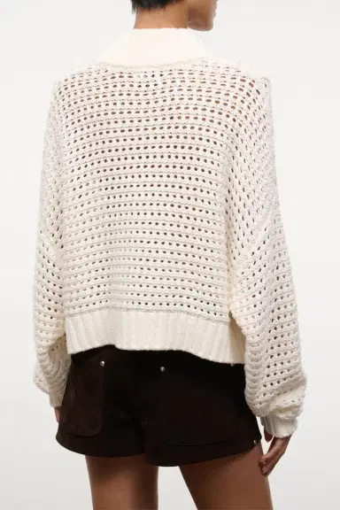 Staud Hampton Crop Sweater | Thumbnail 6