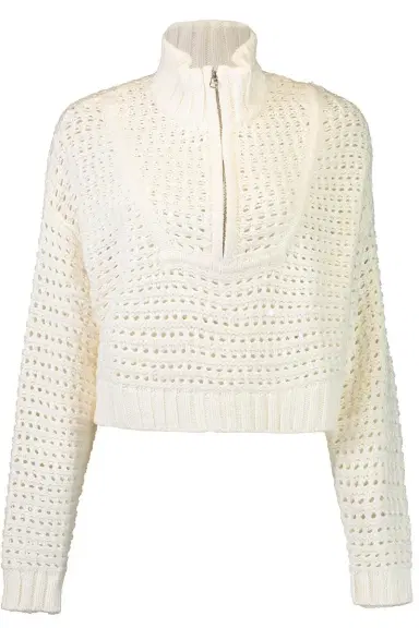 Staud Hampton Crop Sweater | Thumbnail 1