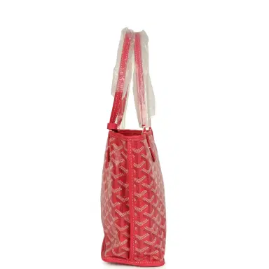 goyard Goyard Goyardine Canvas Fuchsia Anjou Mini Tote Palladium Hardware | Thumbnail 3 goyard Goyard Goyardine Canvas Fuchsia Anjou Mini Tote Palladium Hardware | Thumbnail 3