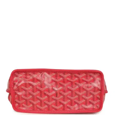 goyard Goyard Goyardine Canvas Fuchsia Anjou Mini Tote Palladium Hardware | Thumbnail 7 goyard Goyard Goyardine Canvas Fuchsia Anjou Mini Tote Palladium Hardware | Thumbnail 7