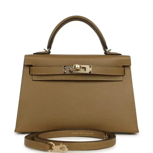 hermes Hermes Kelly Sellier 20 Dune Madame Permabrass Hardware