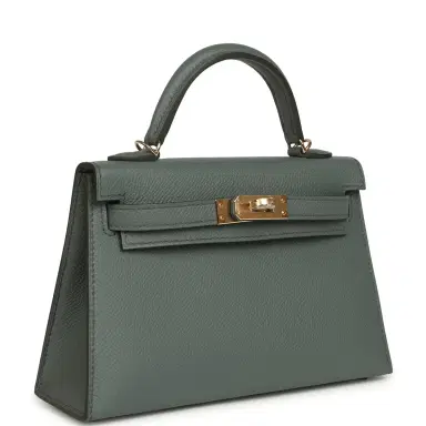 HERMÈS Hermes Kelly Sellier 20 Vert Amande Epsom Permabrass Hardware | Thumbnail 2 HERMÈS Hermes Kelly Sellier 20 Vert Amande Epsom Permabrass Hardware | Thumbnail 2