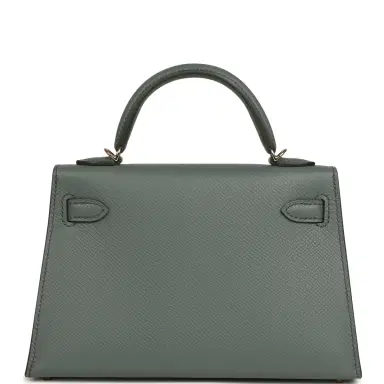 HERMÈS Hermes Kelly Sellier 20 Vert Amande Epsom Permabrass Hardware | Thumbnail 4 HERMÈS Hermes Kelly Sellier 20 Vert Amande Epsom Permabrass Hardware | Thumbnail 4