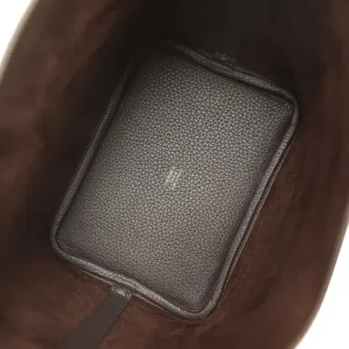 HERMÈS Hermes Picotin Lock 18 Ebene Clemence Gold Hardware | Thumbnail 7 HERMÈS Hermes Picotin Lock 18 Ebene Clemence Gold Hardware | Thumbnail 7