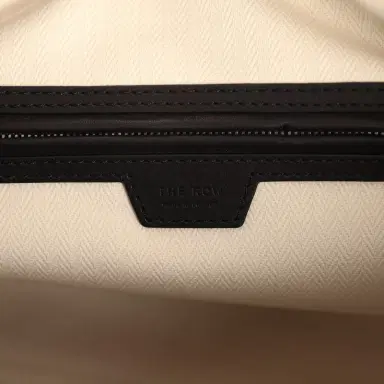 The Row The Row Marlo 14 Tote Bag Black Saddle Silver Hardware | Thumbnail 11 The Row The Row Marlo 14 Tote Bag Black Saddle Silver Hardware | Thumbnail 11