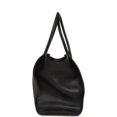 The Row The Row Marlo 14 Tote Bag Black Saddle Silver Hardware | Thumbnail 3 The Row The Row Marlo 14 Tote Bag Black Saddle Silver Hardware | Thumbnail 3