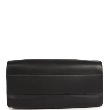 The Row The Row Marlo 14 Tote Bag Black Saddle Silver Hardware | Thumbnail 6 The Row The Row Marlo 14 Tote Bag Black Saddle Silver Hardware | Thumbnail 6