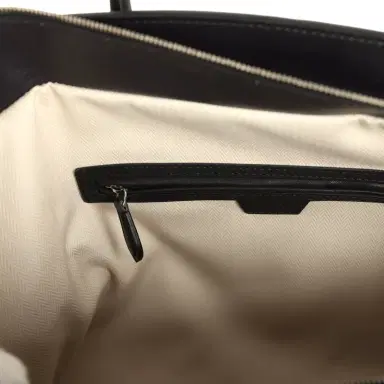 The Row The Row Marlo 14 Tote Bag Black Saddle Silver Hardware | Thumbnail 10 The Row The Row Marlo 14 Tote Bag Black Saddle Silver Hardware | Thumbnail 10