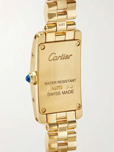 Cartier Tank Américaine 35.4mm Small 18-karat Gold Watch | Thumbnail 4