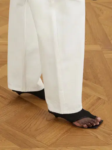 CHRISTEN Leather-trimmed 35 Mesh Sandals | Thumbnail 2