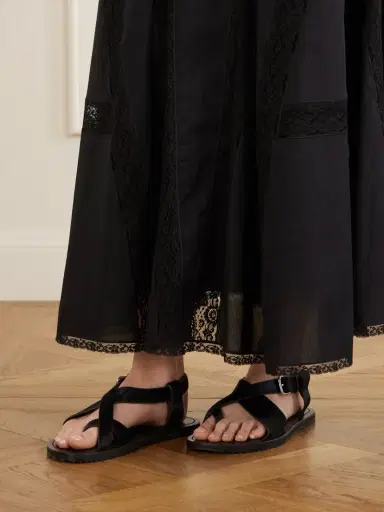 A Emery Ora Pony Hair Sandals | Thumbnail 2
