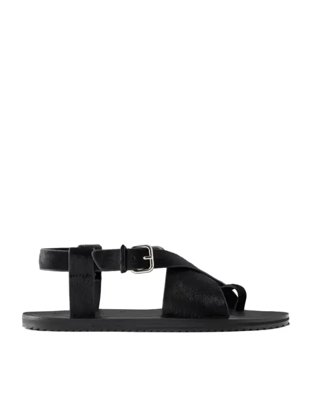 A Emery Ora Pony Hair Sandals