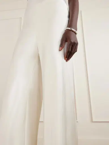 Norma Kamali Satin High-rise Wide-leg Pants | Thumbnail 5 Norma Kamali Satin High-rise Wide-leg Pants | Thumbnail 5