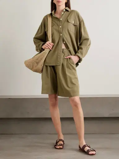 Jamie Haller The Big Oversized Cotton-twill Shirt | Thumbnail 2