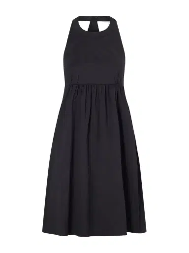 Max Mara Beachwear Cotton-blend Poplin Halterneck Mini Dress | Thumbnail 1 Max Mara Beachwear Cotton-blend Poplin Halterneck Mini Dress | Thumbnail 1