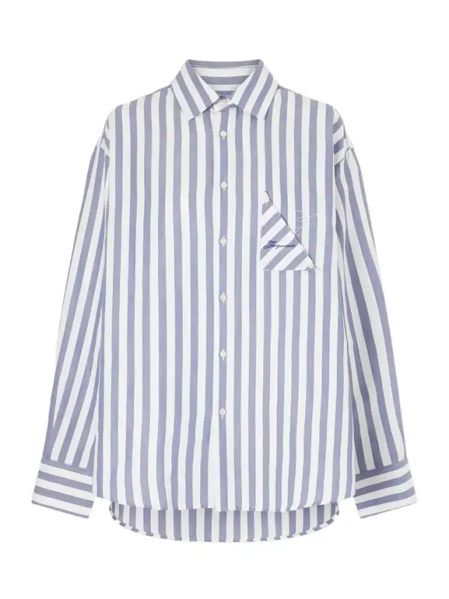 La Chemise Voilier Striped Cotton-poplin Shirt