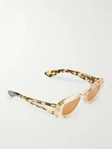 Jacques Marie Mage Ann Oval-frame Tortoiseshell Acetate Sunglasses | Thumbnail 3