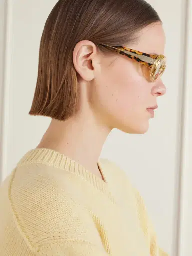 Jacques Marie Mage Ann Oval-frame Tortoiseshell Acetate Sunglasses | Thumbnail 5