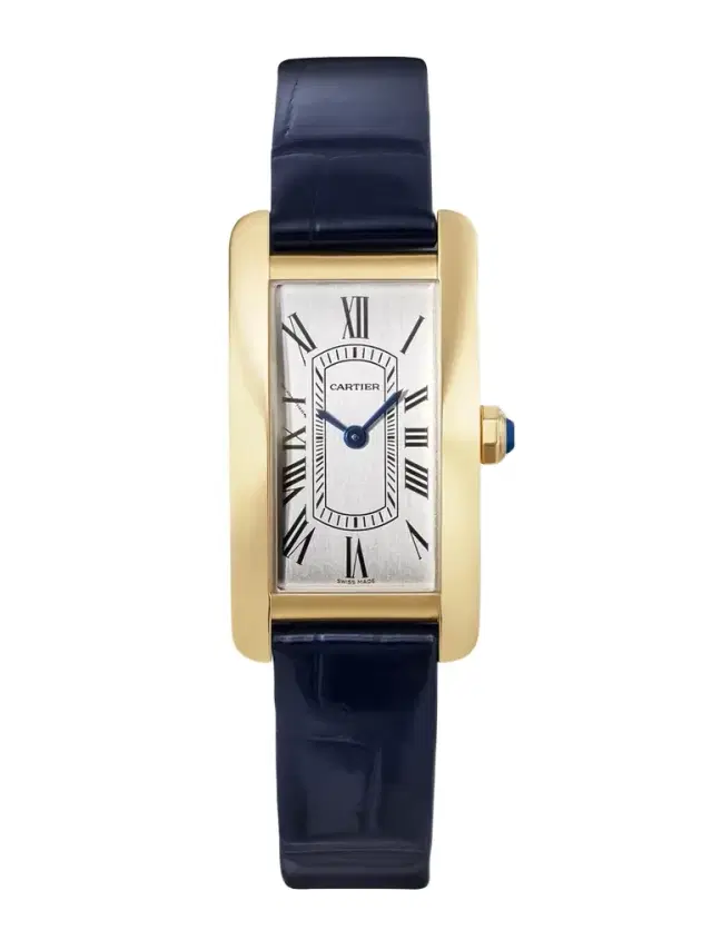 Cartier Tank Américaine Mini 18-karat Gold Watch