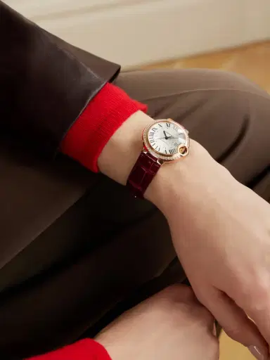 Cartier Ballon Bleu De Automatic 18-karat Rose Gold Diamond Watch | Thumbnail 2 Cartier Ballon Bleu De Automatic 18-karat Rose Gold Diamond Watch | Thumbnail 2