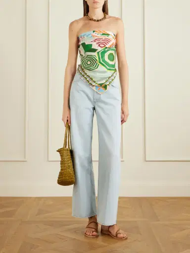 Cristiano Marcheli Alessandra Printed Silk-twill Scarf | Thumbnail 2