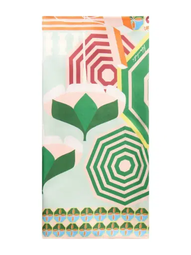 Cristiano Marcheli Alessandra Printed Silk-twill Scarf | Thumbnail 1