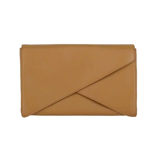 Bottega Veneta Bottega Veneta Brown Leather Clutch by The Solist