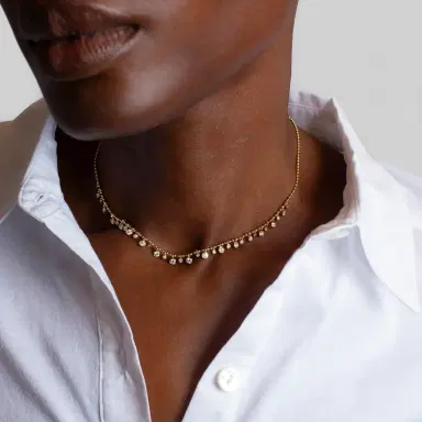 Stephanie Gottlieb Dakota Diamond Shaker Necklace | Thumbnail 3