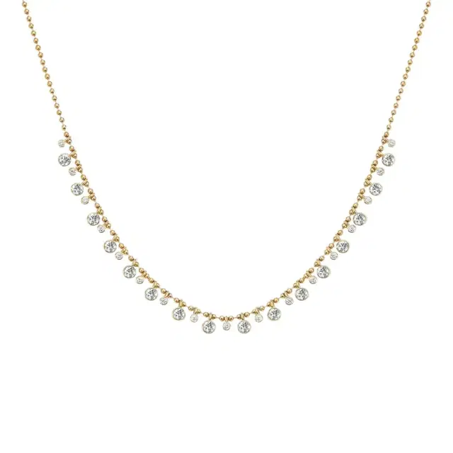 Stephanie Gottlieb Dakota Diamond Shaker Necklace