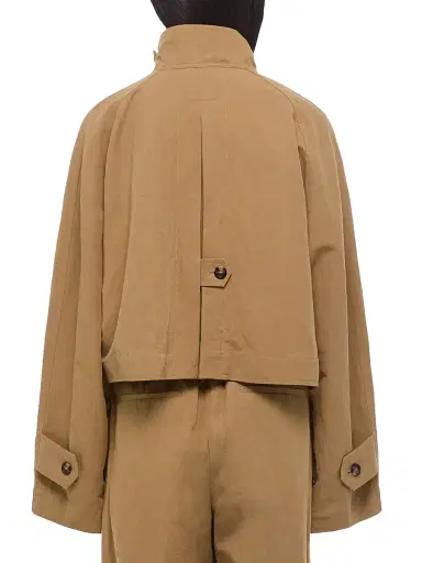 Helmut Lang Women's Cropped Trench Jacket - Trench - Size Large | Thumbnail 5 Helmut Lang Women's Cropped Trench Jacket - Trench - Size Large | Thumbnail 5