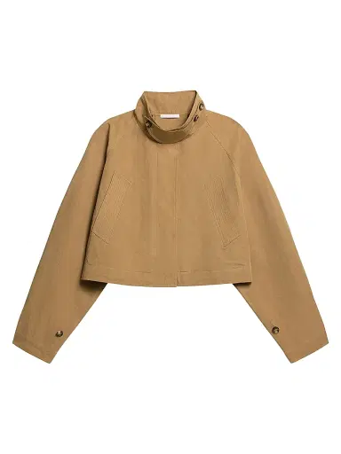 Helmut Lang Women's Cropped Trench Jacket - Trench - Size Large | Thumbnail 1 Helmut Lang Women's Cropped Trench Jacket - Trench - Size Large | Thumbnail 1