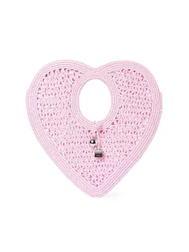 Jacquemus Women's Le Spiaggia Coeur Raffia Top Handle Bag | Thumbnail 1