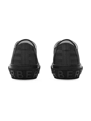 Burberry Men's Jack Check Low-Top Sneakers | Thumbnail 3 Burberry Men's Jack Check Low-Top Sneakers | Thumbnail 3