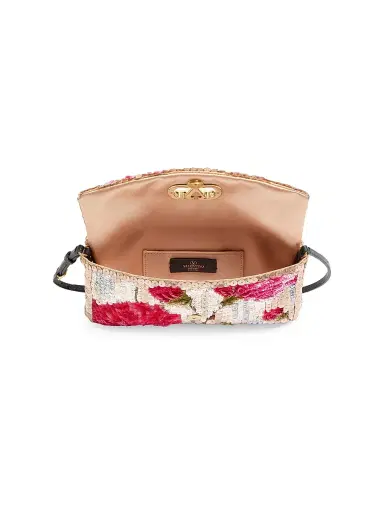 Valentino Garavani Women's Devain Embroidered Shoulder Bag | Thumbnail 5 Valentino Garavani Women's Devain Embroidered Shoulder Bag | Thumbnail 5