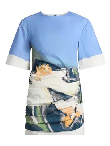 Significant Other Women's Beaux Garden Print Draped Minidress - Posy Impression - Size 12 | Thumbnail 1 Significant Other Women's Beaux Garden Print Draped Minidress - Posy Impression - Size 12 | Thumbnail 1