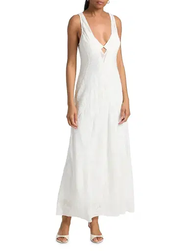 Significant Other Women's Pola Embroidered Sleeveless Maxi Dress | Thumbnail 3 Significant Other Women's Pola Embroidered Sleeveless Maxi Dress | Thumbnail 3