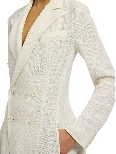 Ralph Lauren Collection Women's Reema Silk-Blend Giro Inglese Day Dress | Thumbnail 6 Ralph Lauren Collection Women's Reema Silk-Blend Giro Inglese Day Dress | Thumbnail 6