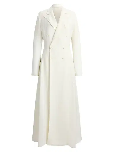 Ralph Lauren Collection Women's Reema Silk-Blend Giro Inglese Day Dress | Thumbnail 1 Ralph Lauren Collection Women's Reema Silk-Blend Giro Inglese Day Dress | Thumbnail 1