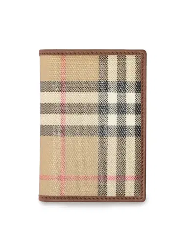 Burberry MagSafe Archive Check Passport Holder | Thumbnail 3
