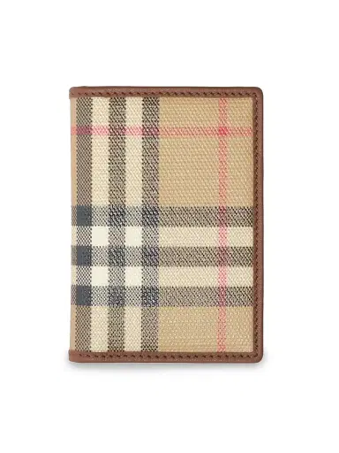Burberry MagSafe Archive Check Passport Holder | Thumbnail 1