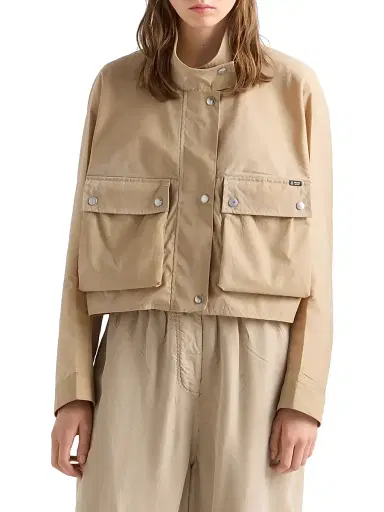 Prada Women's Washed Nylon Jacket | Thumbnail 3 Prada Women's Washed Nylon Jacket | Thumbnail 3