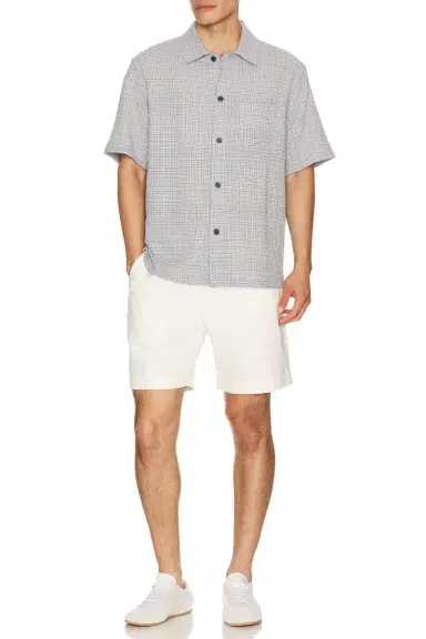 Theory Mini Texture Check Shirt | Thumbnail 3 Theory Mini Texture Check Shirt | Thumbnail 3