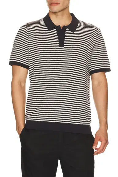 Onia Textured Knit Polo | Thumbnail 1