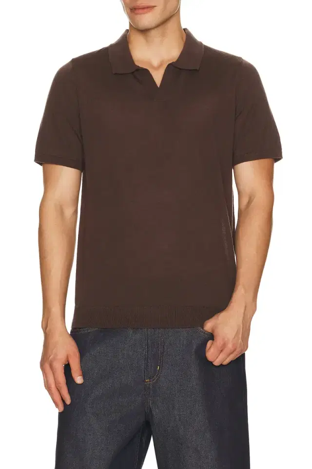 onia Extra Fine Merino Wool Johnny Polo