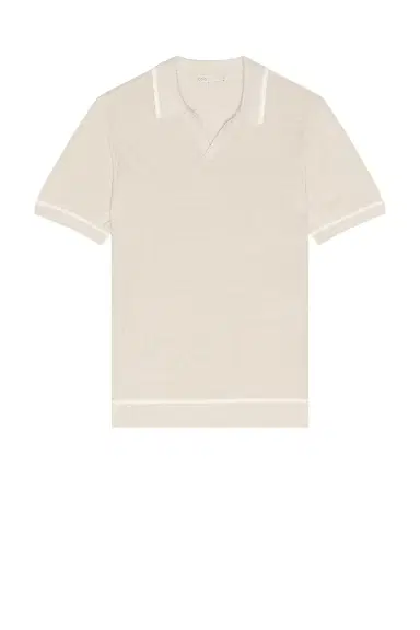 Onia Linen Johnny Collar Polo | Thumbnail 4 Onia Linen Johnny Collar Polo | Thumbnail 4