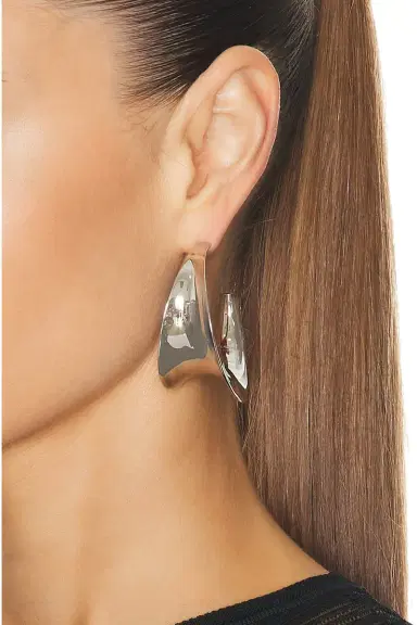 Saint Laurent Hoop Earrings | Thumbnail 2