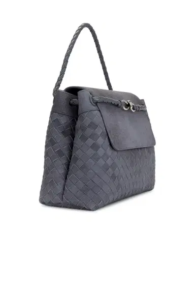Bottega Veneta Borsa Intrecciato 15 Melange Denim Sue Ave | Thumbnail 4 Bottega Veneta Borsa Intrecciato 15 Melange Denim Sue Ave | Thumbnail 4