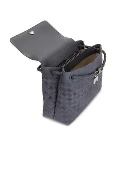 Bottega Veneta Borsa Intrecciato 15 Melange Denim Sue Ave | Thumbnail 5 Bottega Veneta Borsa Intrecciato 15 Melange Denim Sue Ave | Thumbnail 5