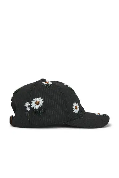 Honor The Gift Flowers Beaded 6 Panel Cap | Thumbnail 4